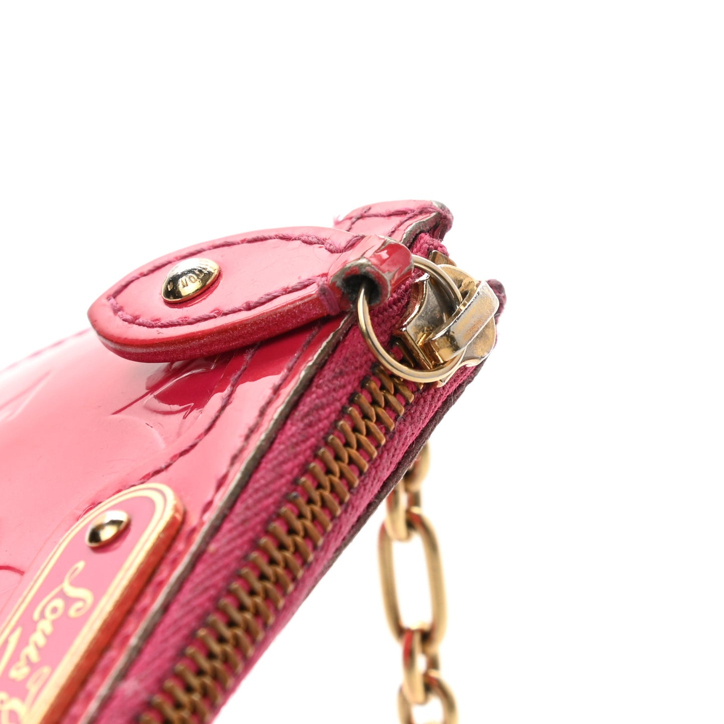 Vernis Key Pouch Rose Pop