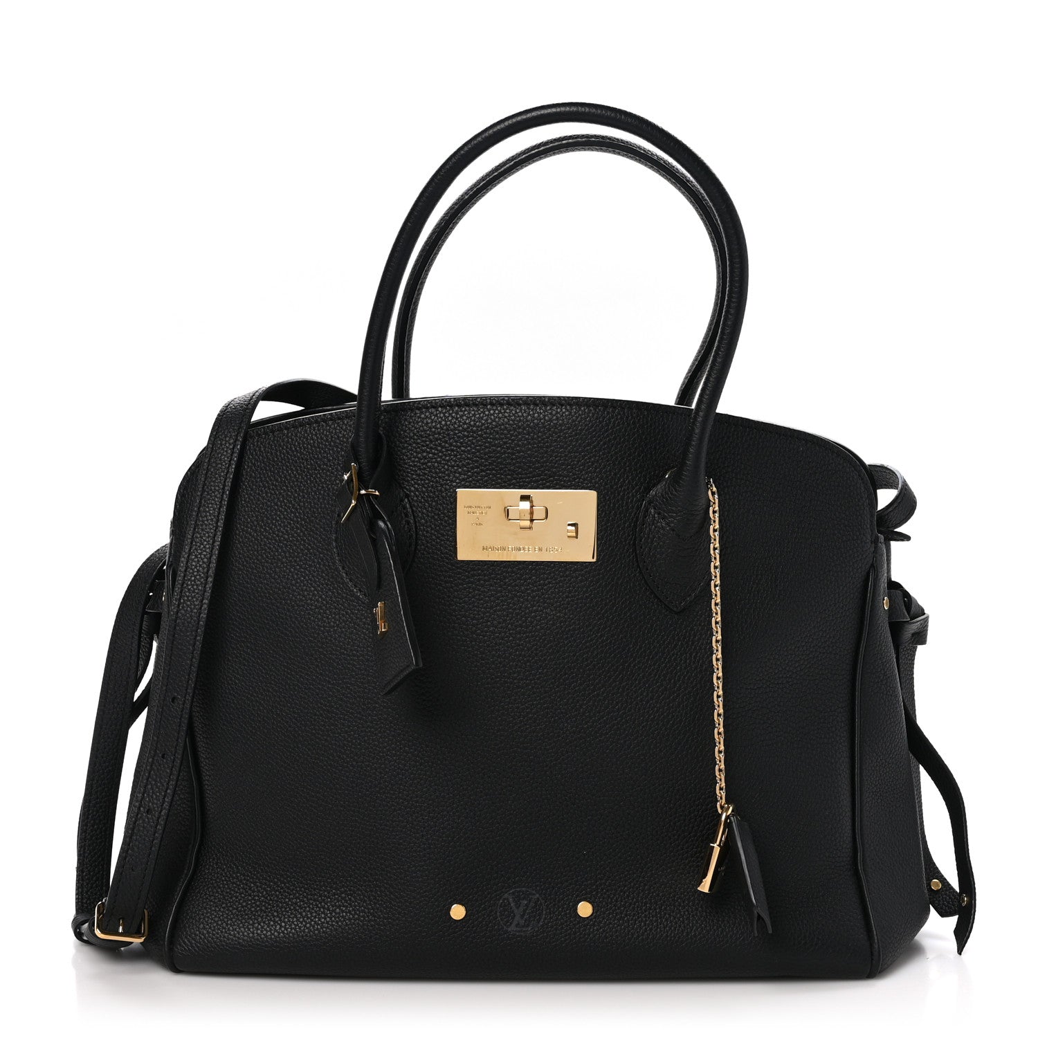 Louis Vuitton Veau Nuage Milla MM Black 1 of 10