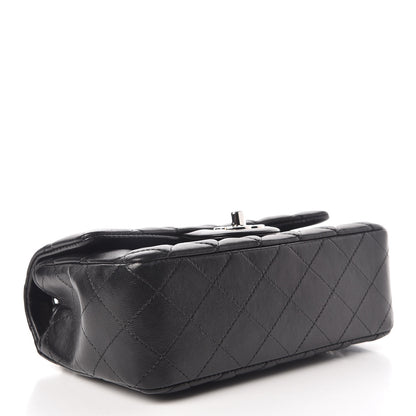 Chanel Lambskin Quilted Mini Rectangular Flap Black 4 of 10