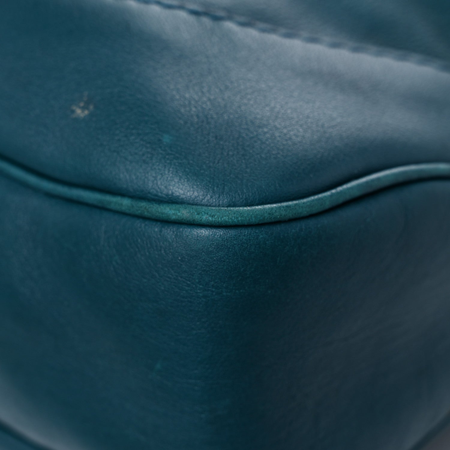 Gucci Calfskin Medium New Jackie Shoulder Bag Teal 11 of 25