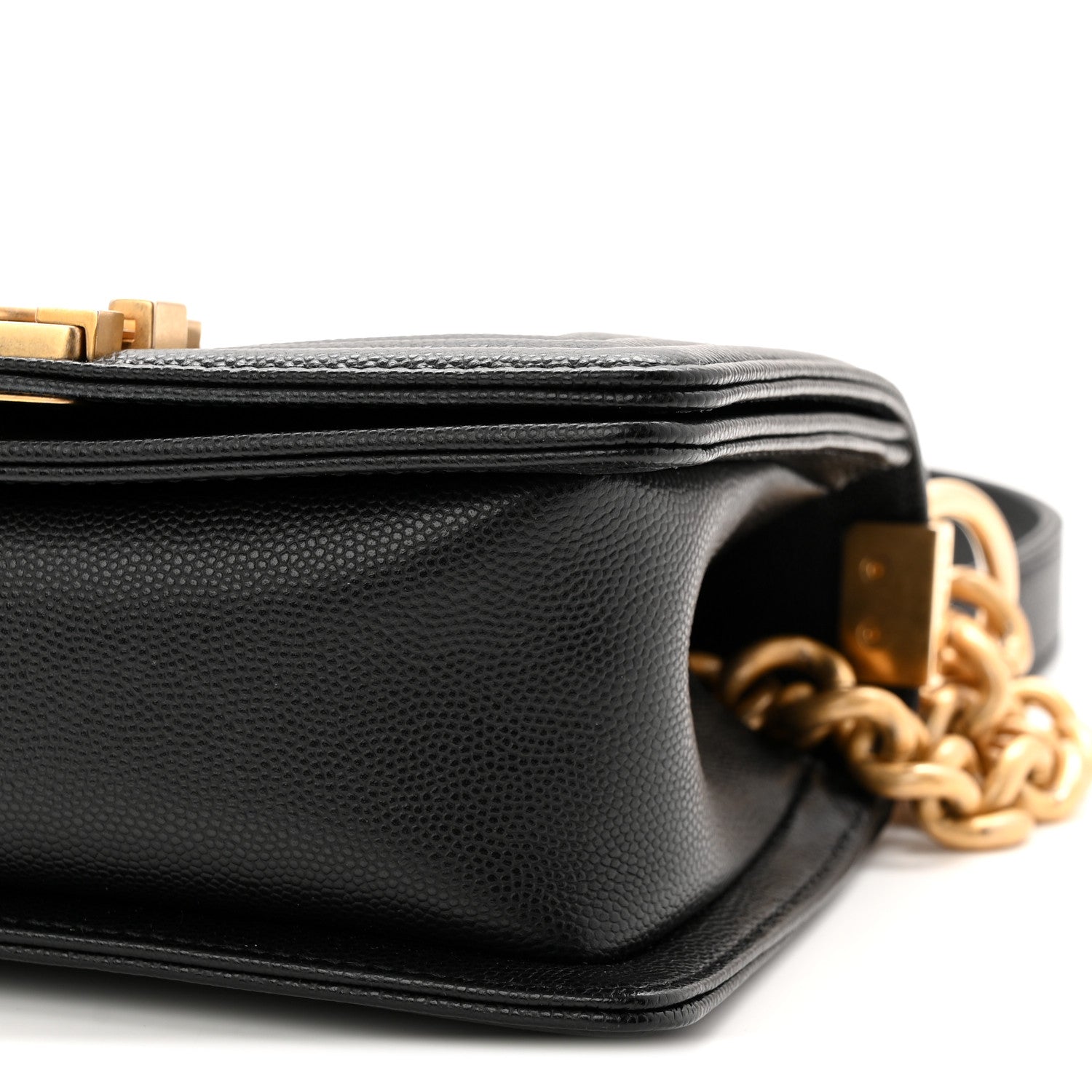 Chanel Caviar Quilted Small Boy Flap Black 10 of 11