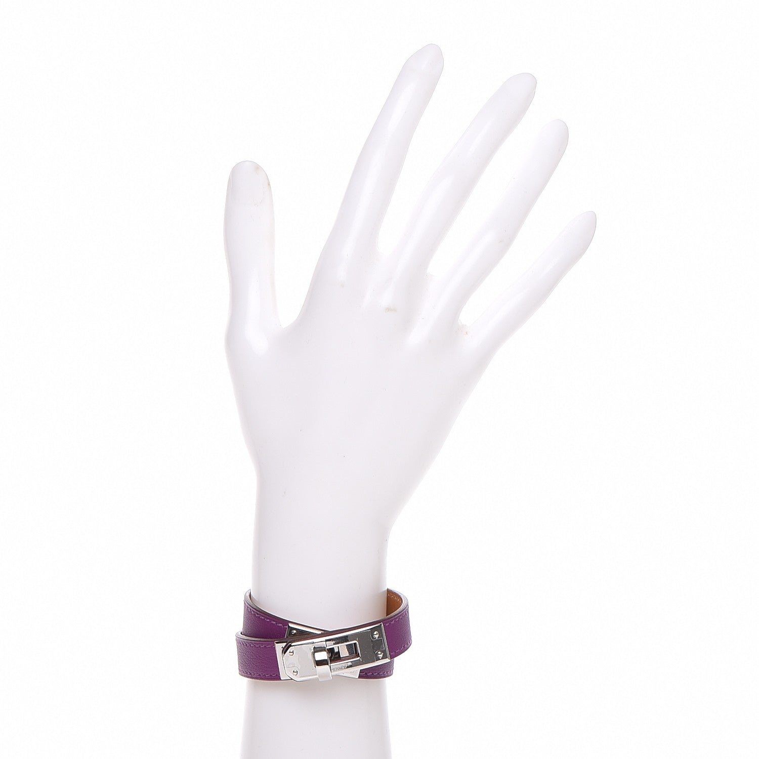 Hermes Swift Kelly Double Tour Bracelet XS Ultraviolet 2 of 9
