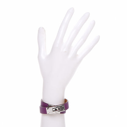 Hermes Swift Kelly Double Tour Bracelet XS Ultraviolet 2 of 9