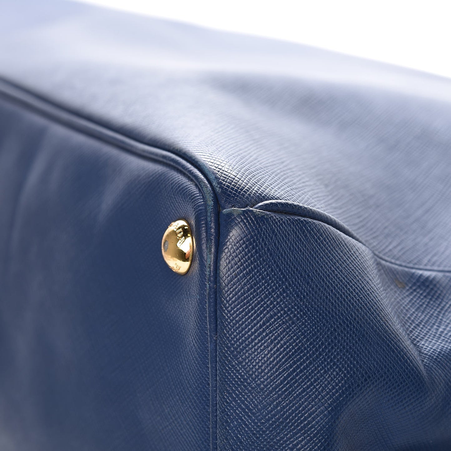 Saffiano Lux Extra Large Galleria Double Zip Tote Bluette