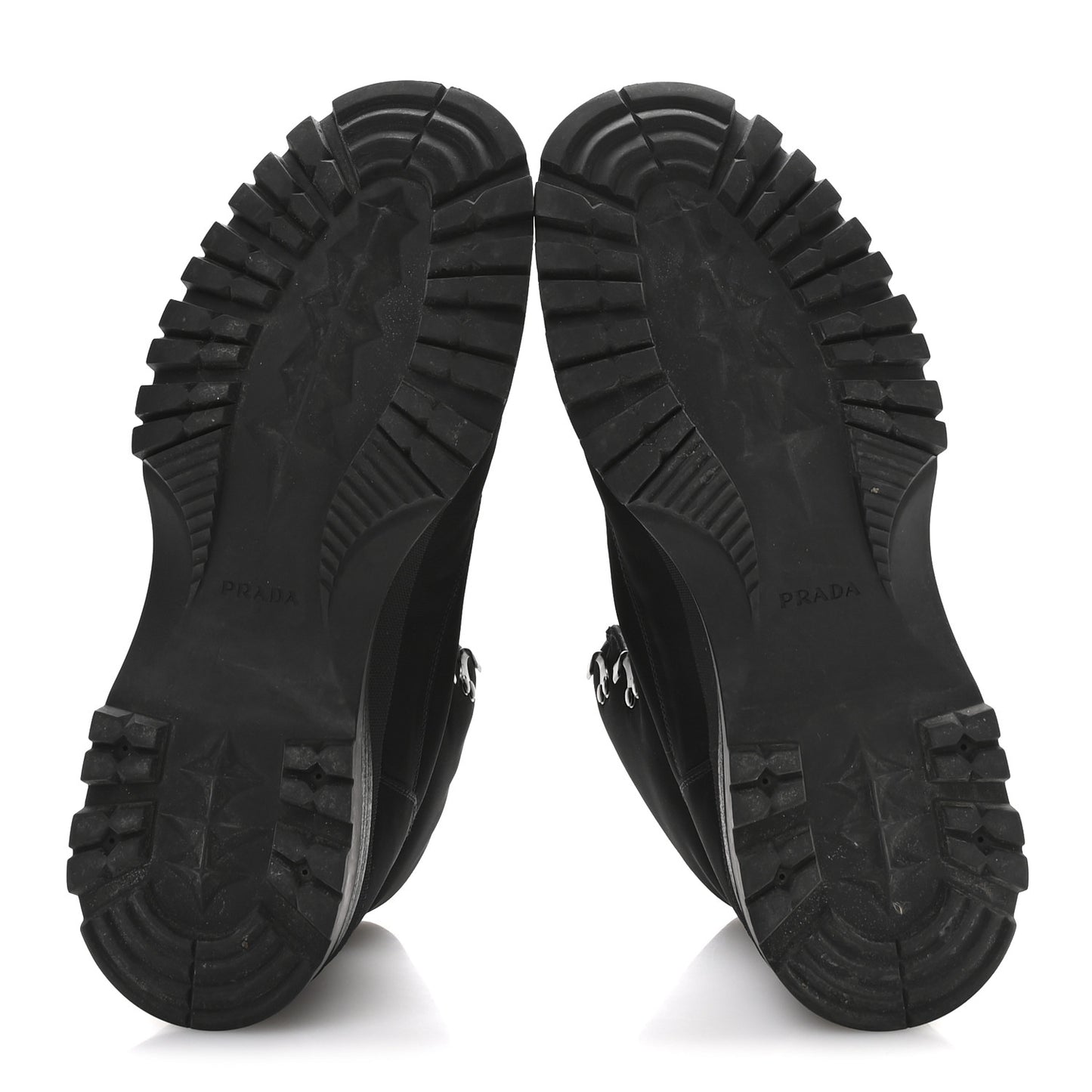 Re-Nylon Gabardine Triangle Logo Brixxen Mens Hiking Boots 9.5 Black