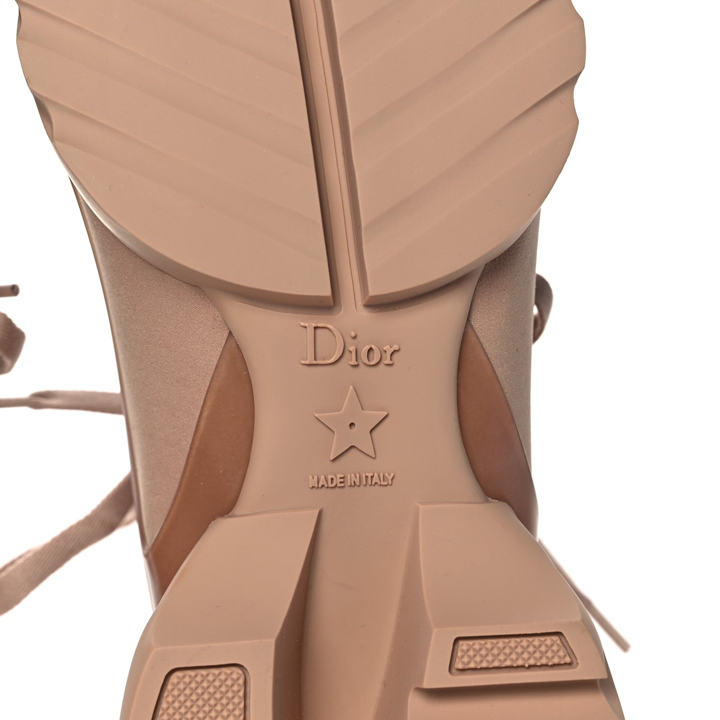 Neoprene Rubber Womens D-Connect Sneakers 39 Nude