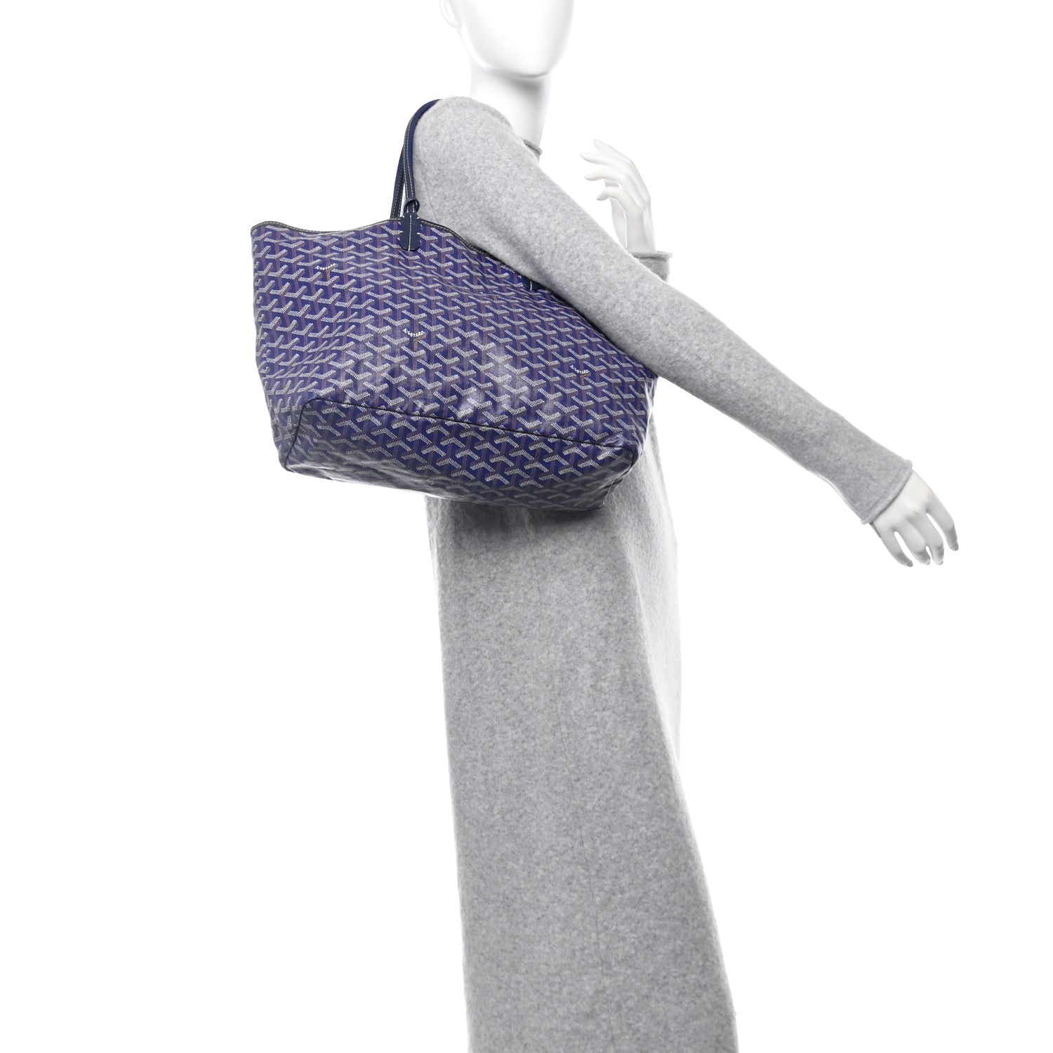 Goyard Goyardine Saint Louis PM Navy 2 of 12