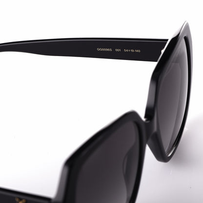 Gucci Acetate Square Frame GG0096S Sunglasses Black 6 of 8