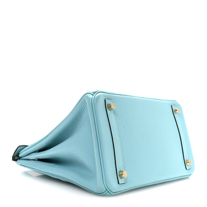 Hermes Togo Birkin 30 Bleu Saint Cyr 4 of 11