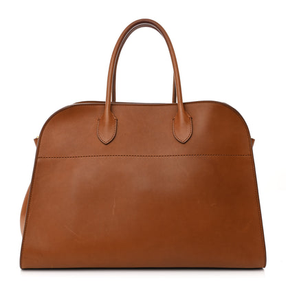 The Row Polished Saddle Calfskin Soft Margaux 15 Cuir 1 of 17