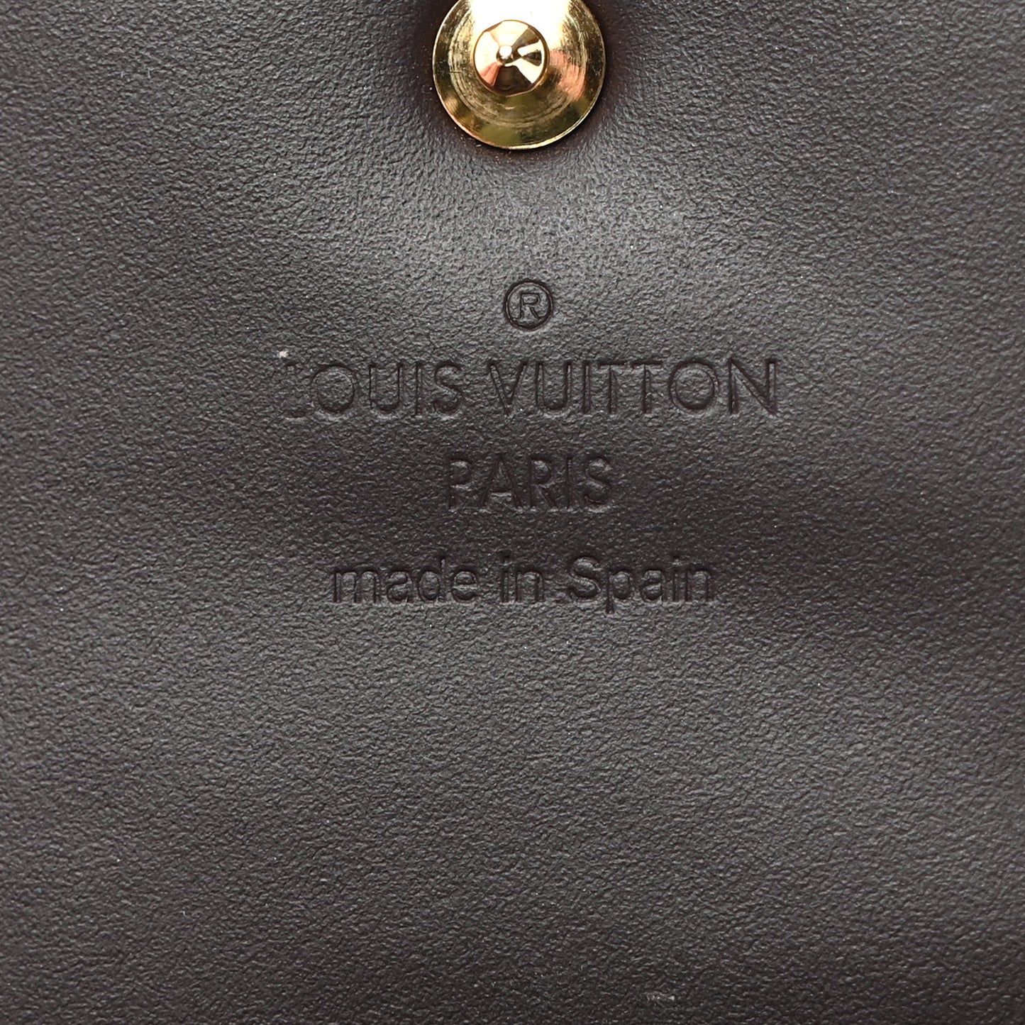 Vernis Business Card Holder Amarante