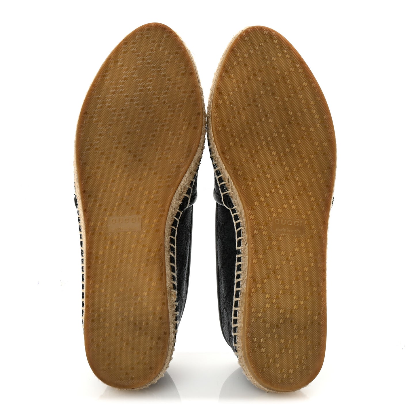 Monogram Espadrilles 37.5 Black