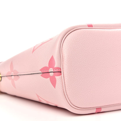 Louis Vuitton Empreinte Monogram Giant By The Pool Marshmallow Hobo PM Bouton De Rose 7 of 9