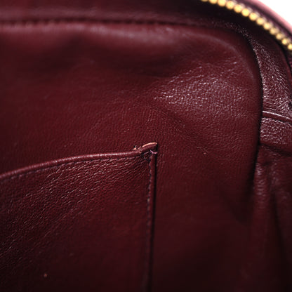 Chanel Caviar Chevron Quilted Tassel Camera Case Burgundy 12 of 16