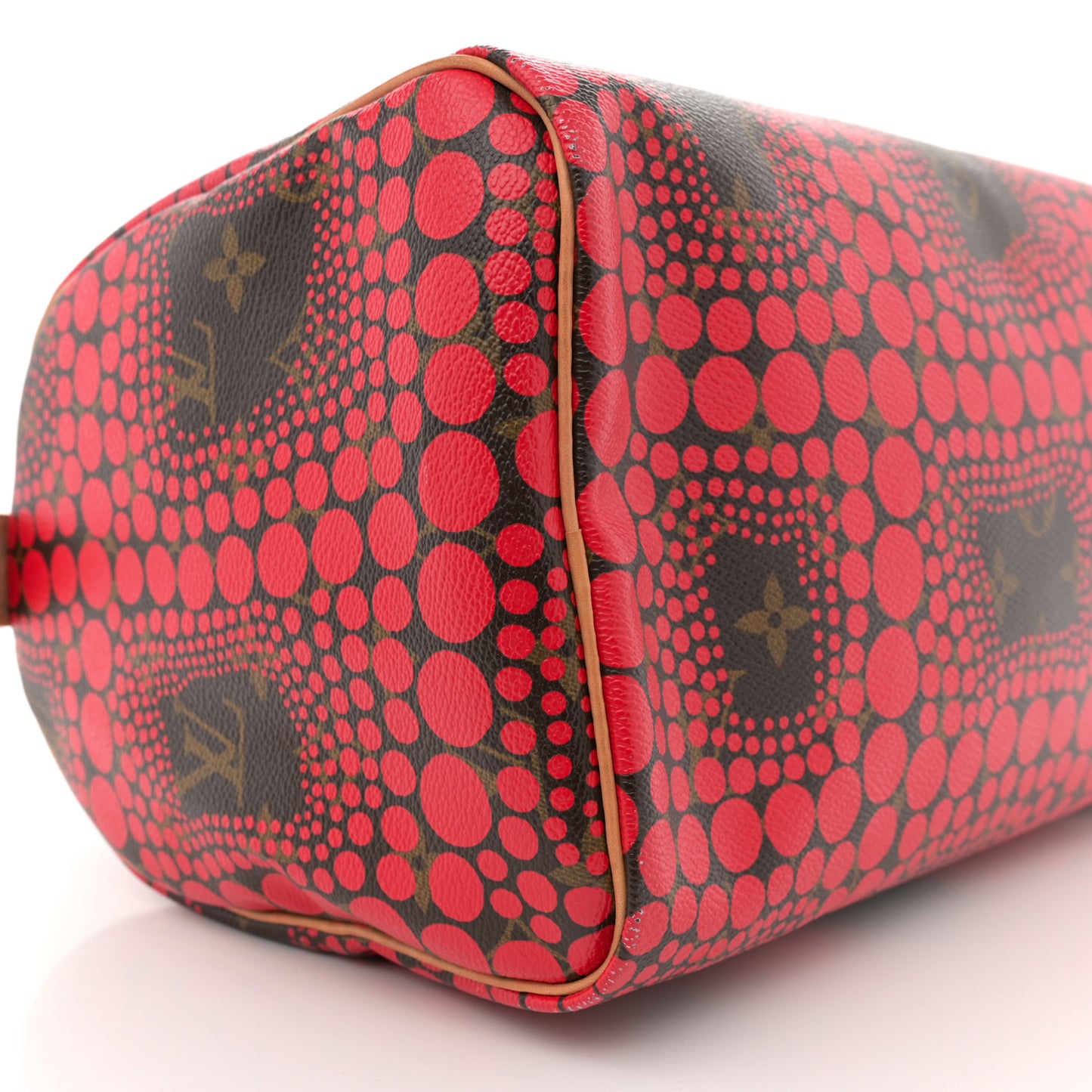 Monogram Kusama Town Speedy 30 Red