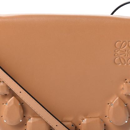 Loewe Soft Calfskin Heel Mini Saddle Bag Amber 9 of 9