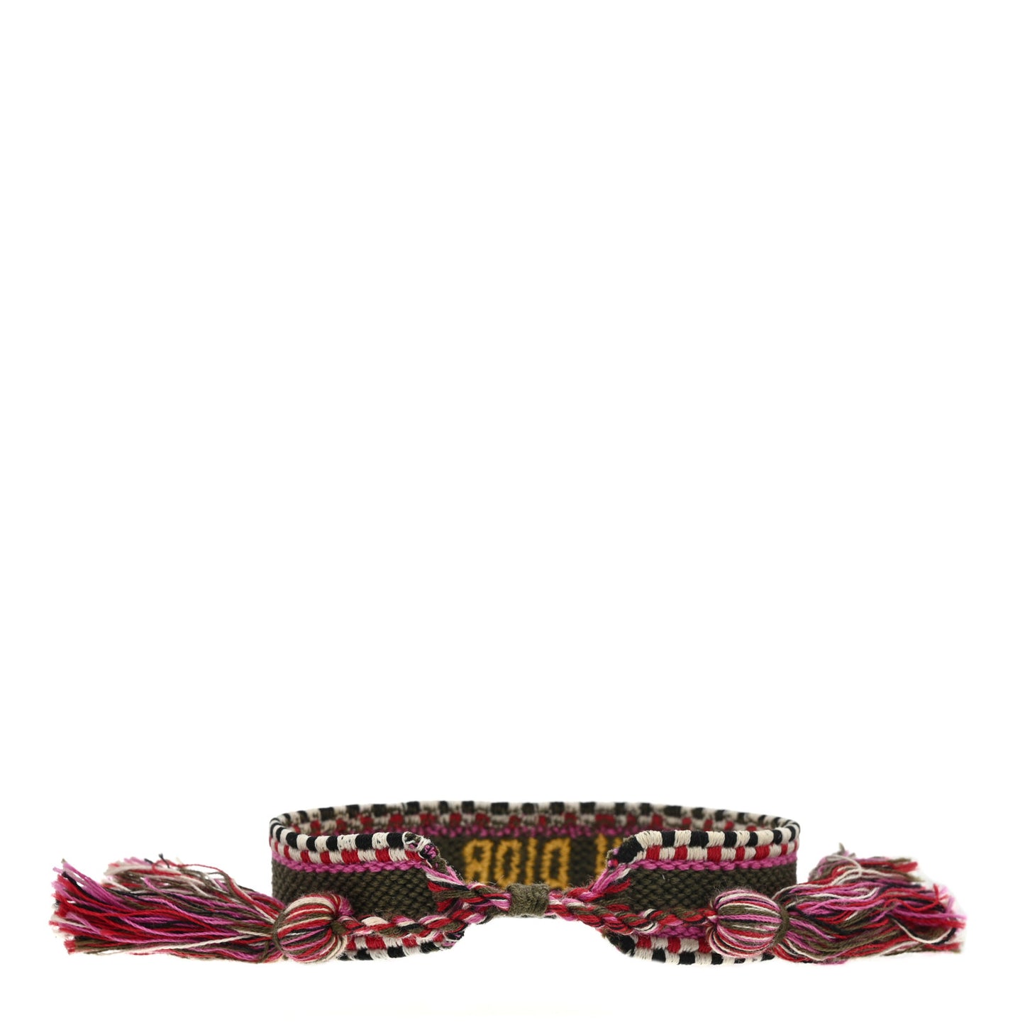 Woven Cotton J"Adior Friendship Bracelet Multicolor