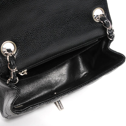 Chanel Caviar Quilted Mini Square Flap Black 5 of 8