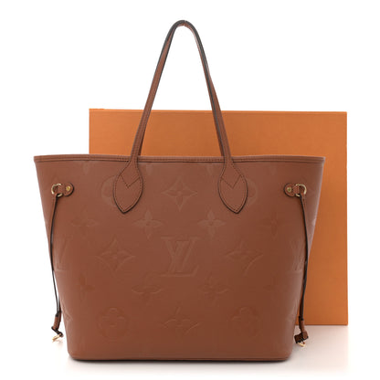 Louis Vuitton Empreinte Monogram Giant Neverfull MM Cognac 11 of 11