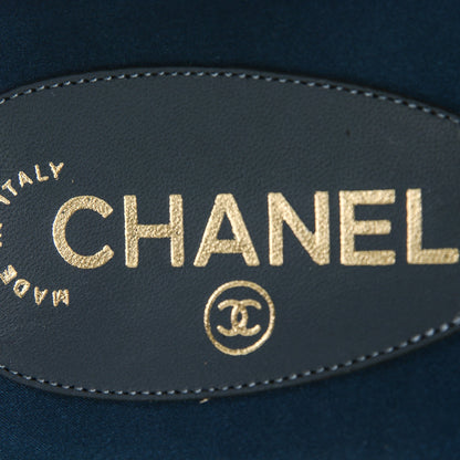 Chanel Satin Chain Flat Sandals 41 Dark Fuchsia 7 of 7