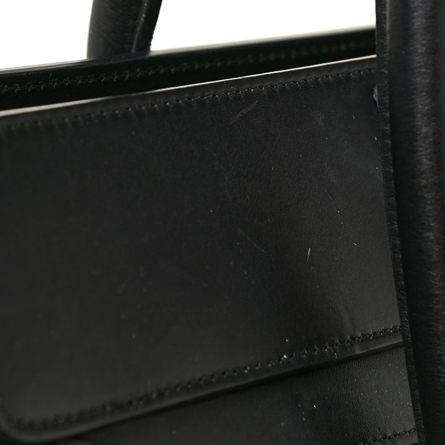 Celine Satin Calfskin Mini Tri-Color Luggage Dark Grey 11 of 20