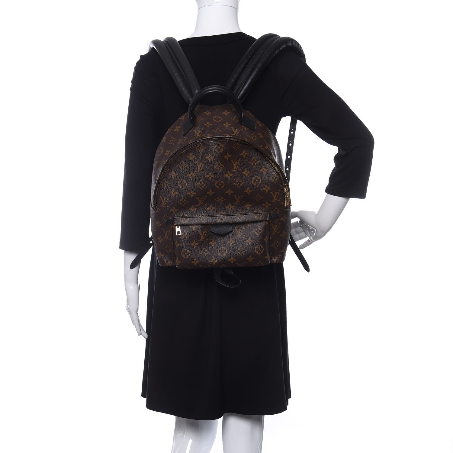 Louis Vuitton Monogram Palm Springs Backpack MM 2 of 9