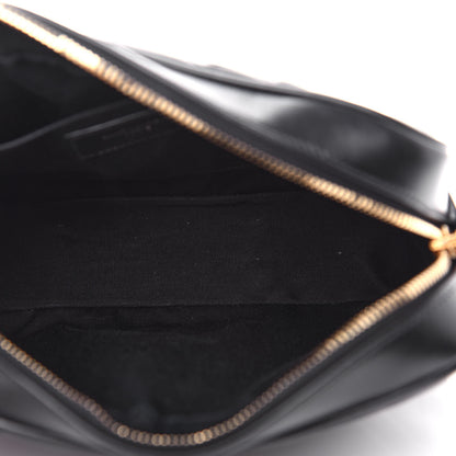 Saint Laurent Calfskin Matelasse Monogram Lou Camera Bag Black 5 of 10