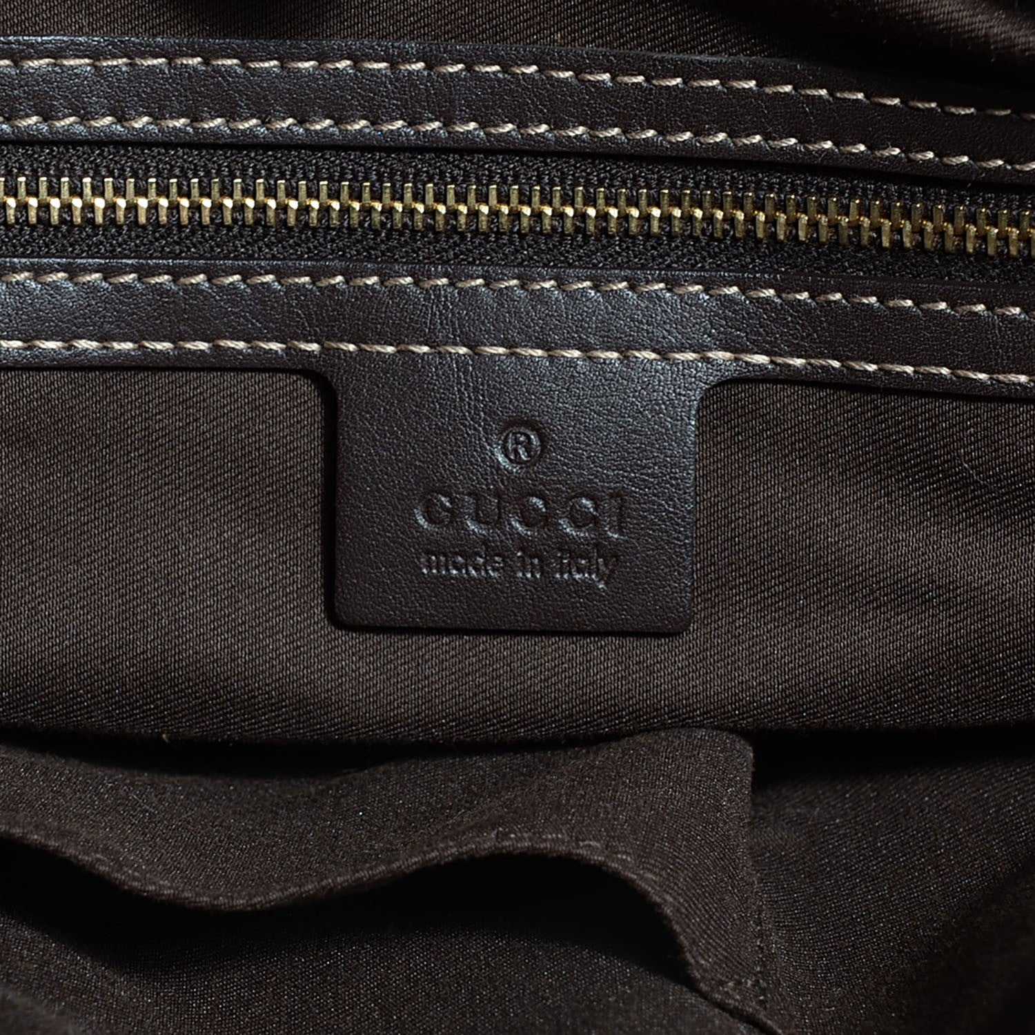 Gucci Crystal Monogram Medium Mix Tote Brown 6 of 9