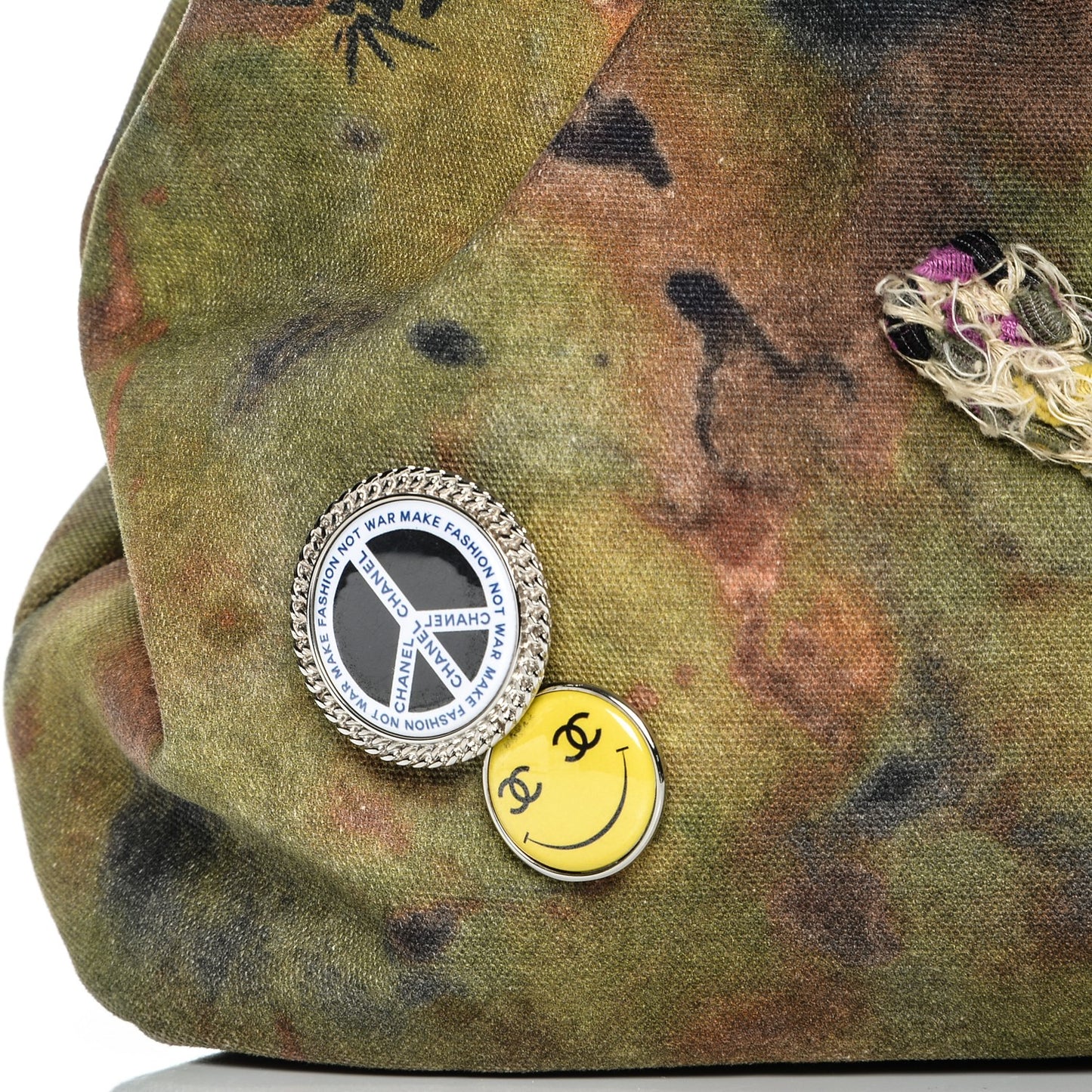 Washed Toile Graffiti On The Pavements Bowler Khaki Multicolor