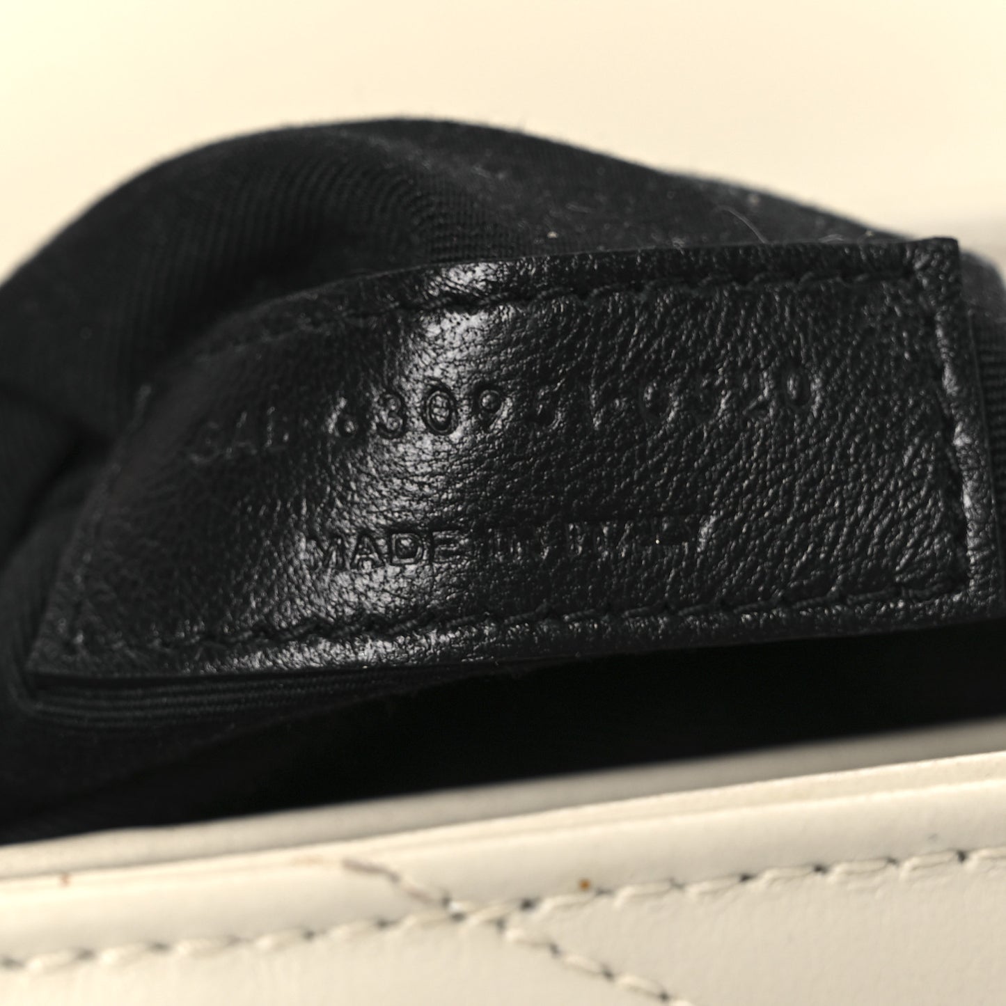 Calfskin Y Quilted Monogram Toy Loulou Crossbody Bag Crema Soft