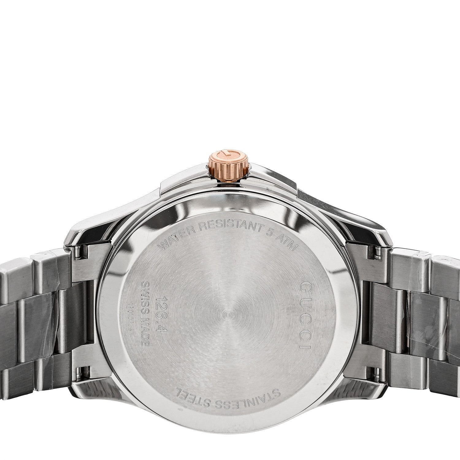 Gucci Stainless Steel 38mm G-Timeless Two Tone Quartz Watch 4 of 4