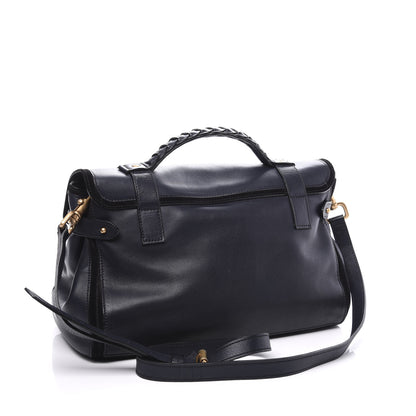 Mulberry Silky Nappa Suede Medium Panel Alexa Midnight Blue 3 of 10