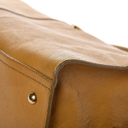 Saint Laurent Sheepskin Medium Cabas ChYc Mustard 10 of 15