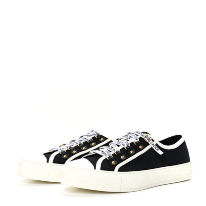 Christian Dior Canvas Walk'N'Dior Low Top Sneakers 41 Black 3 of 7