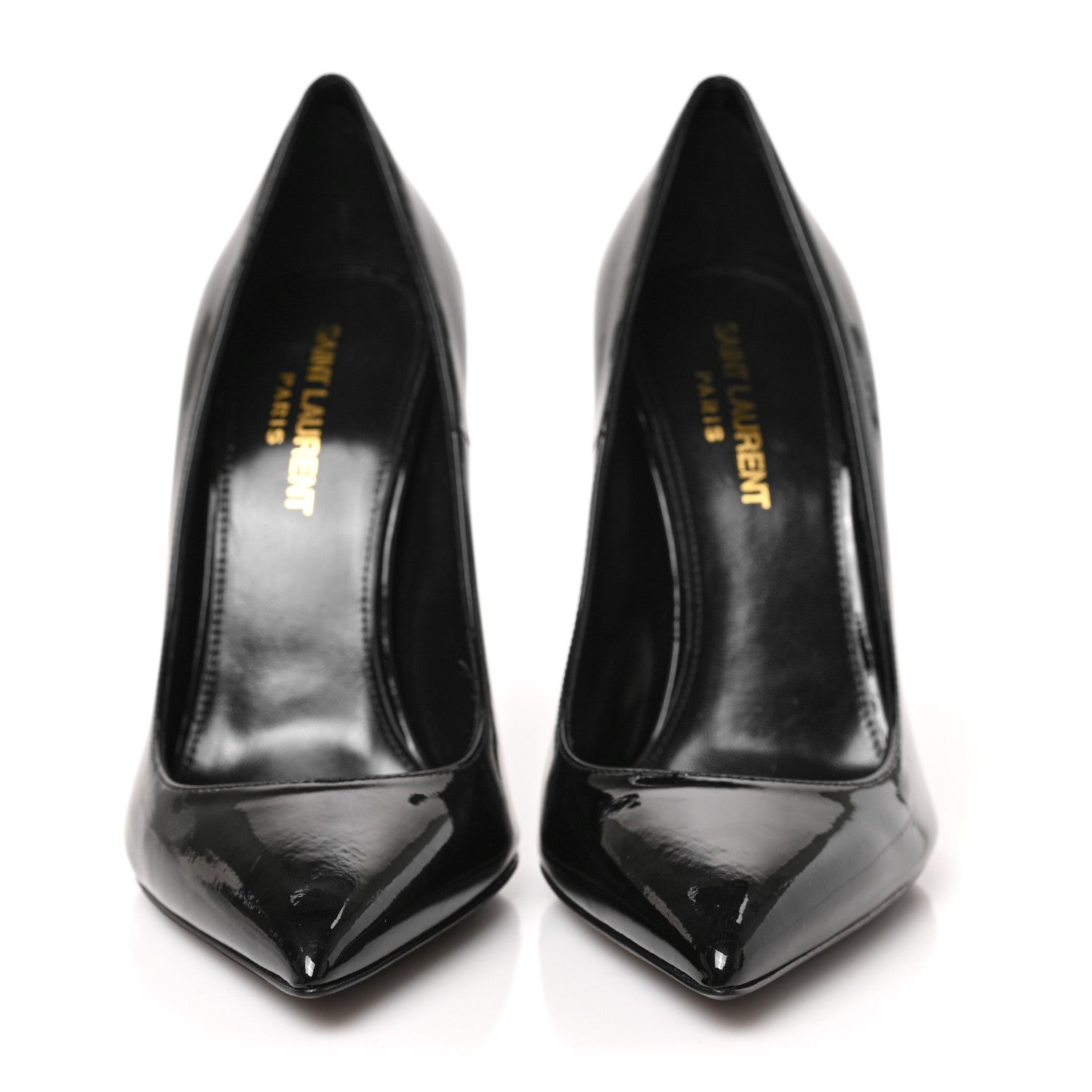 Saint Laurent Patent Opyum 110 Pumps 36.5 Black 2 of 9