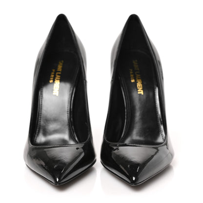Saint Laurent Patent Opyum 110 Pumps 36.5 Black 2 of 9