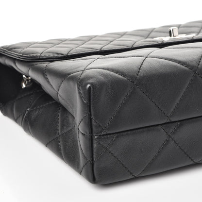 Chanel Calfskin Quilted In The Business Flap Bag Black 9 of 11