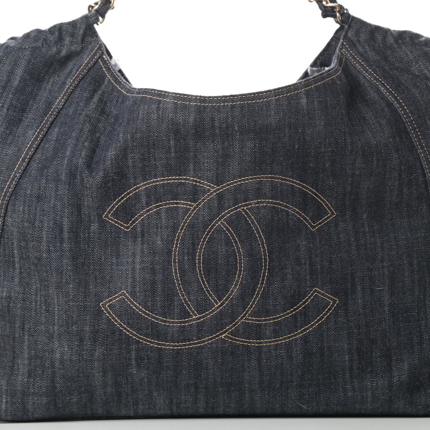 Denim XL Coco Cabas Tote Blue