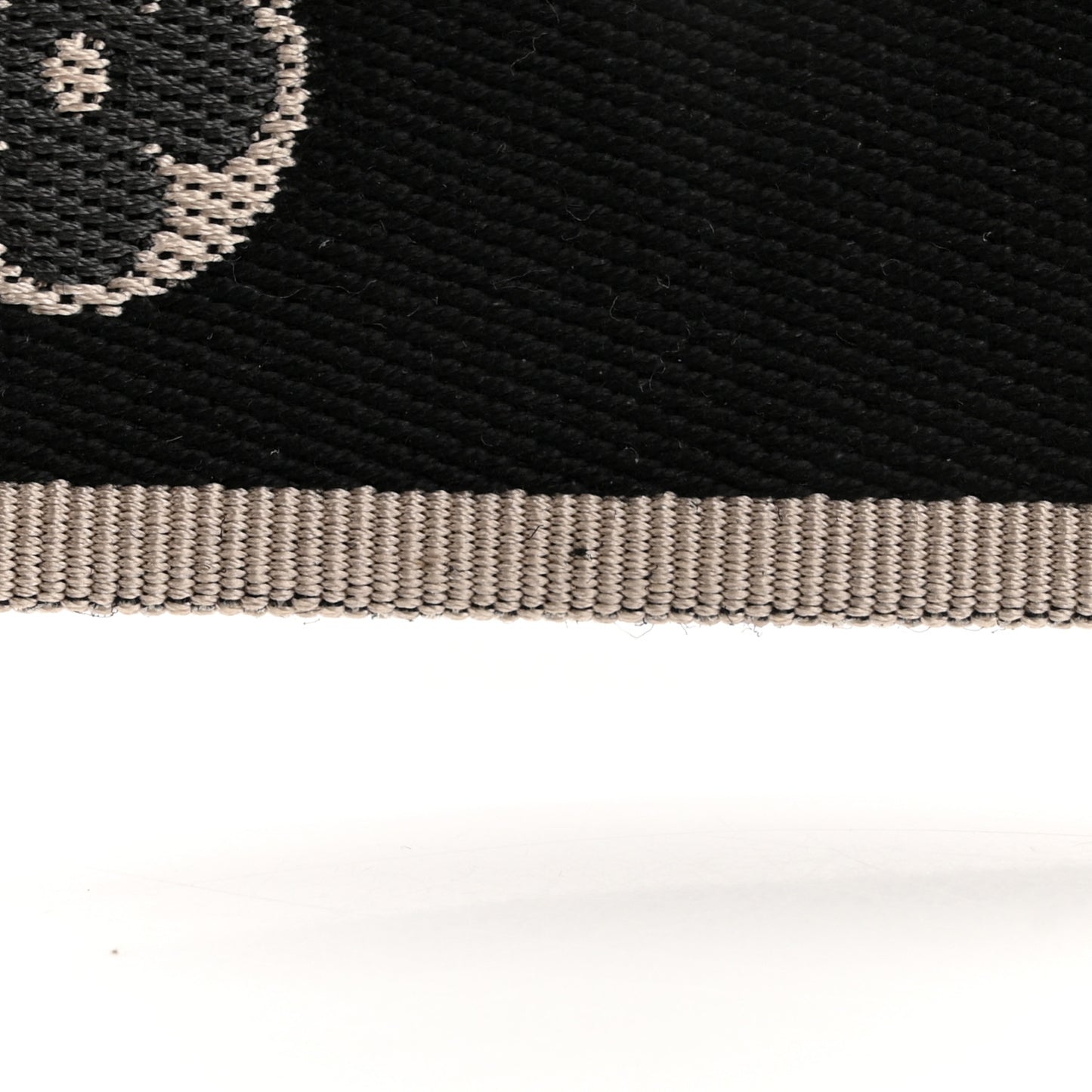 Jacquard Diane Shoulder Strap Black Ivory