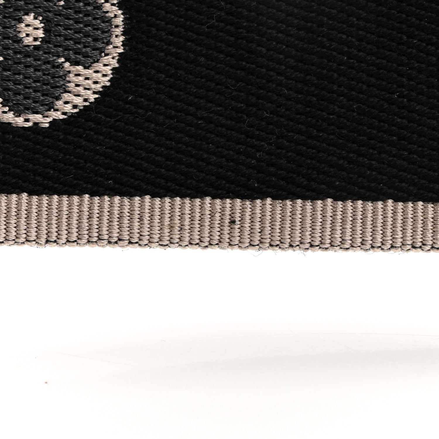 Louis Vuitton Jacquard Diane Shoulder Strap Black Ivory 4 of 5