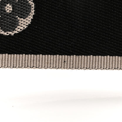 Louis Vuitton Jacquard Diane Shoulder Strap Black Ivory 4 of 5