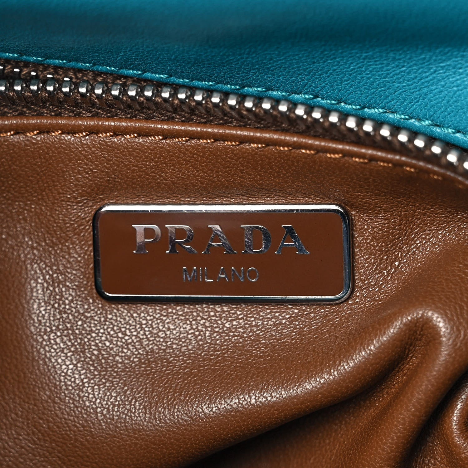 Prada Nappa Gaufre Compartment Chain Flap Crossboy 5 of 8