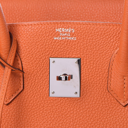 Hermes Togo Birkin 35 Orange 24 of 42