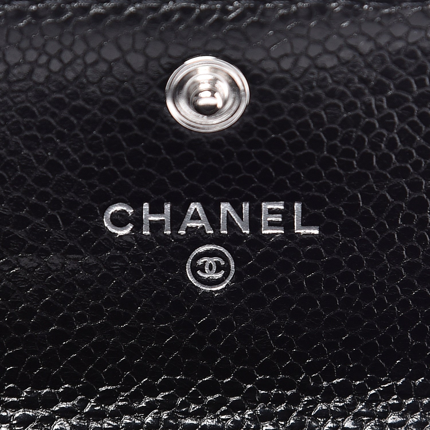 Chanel Caviar Quilted Flap Card Holder So Black 6 of 9