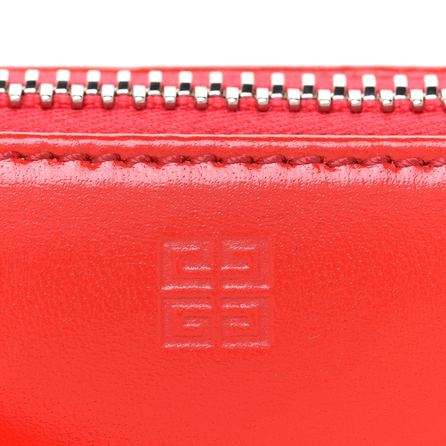 Smooth Calfskin Nano Antigona Red