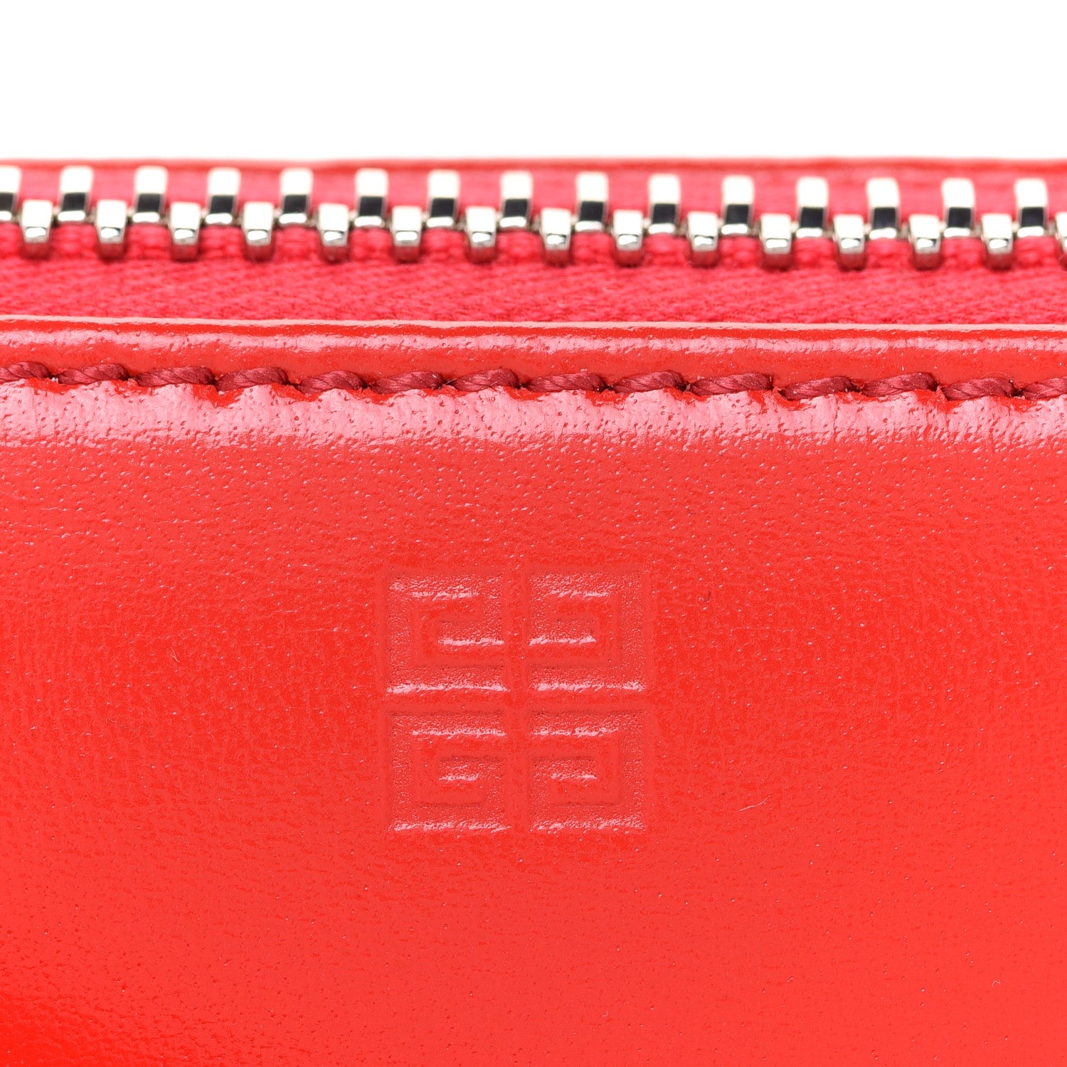 Givenchy Smooth Calfskin Nano Antigona Red 9 of 12