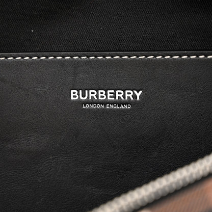 Burberry E-canvas Check Cason Bum Bag Dark Birch Brown 6 of 11