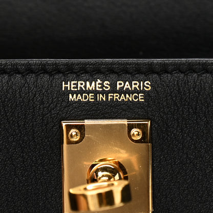 Hermes Swift Kelly Danse II Belt Bag Black 5 of 9