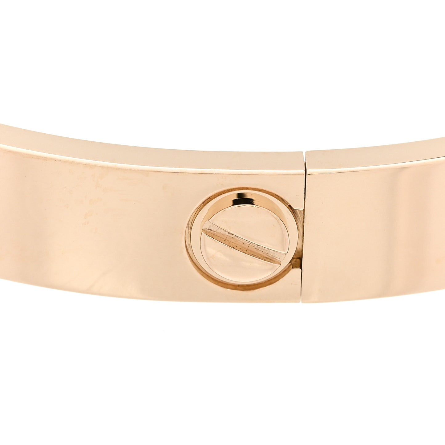 18K Yellow Gold 4 Diamond LOVE Bracelet 16
