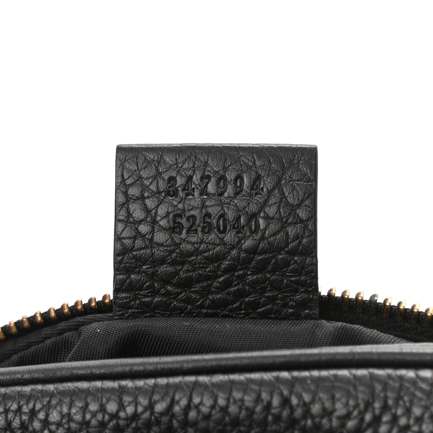 Gucci Pebbled Calfskin Mini Soho Disco Bag Black 7 of 11